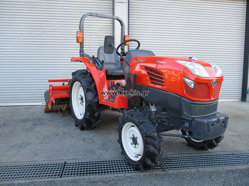 Τρακτέρ με φρέζα KUBOTA KT230